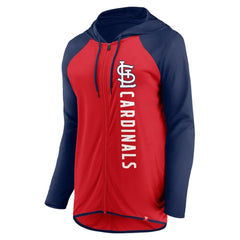 St. Louis Cardinals Fanatics Women's Forever Fan Full-Zip Hoodie Jacket | MLB On Sale