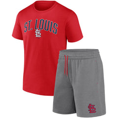 St. Louis Cardinals Fanatics Arch T-Shirt & Shorts Combo Set | MLB For sale