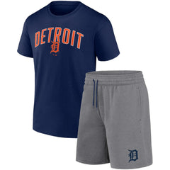 Detroit Tigers Fanatics Arch T-Shirt & Shorts Combo Set | MLB Sale