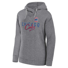 Chicago Cubs Fanatics Women's Script Favorite Lightweight Pullover Hoodie | MLB Near me