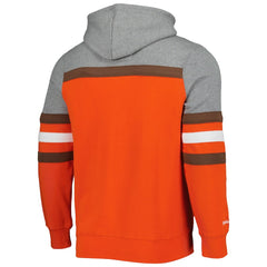 Cleveland Browns Mitchell & Ness Head Coach Pullover Hoodie