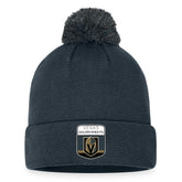 Vegas Golden Knights Fanatics 2023 NHL Draft Cuffed Knit Hat with Pom Outlet