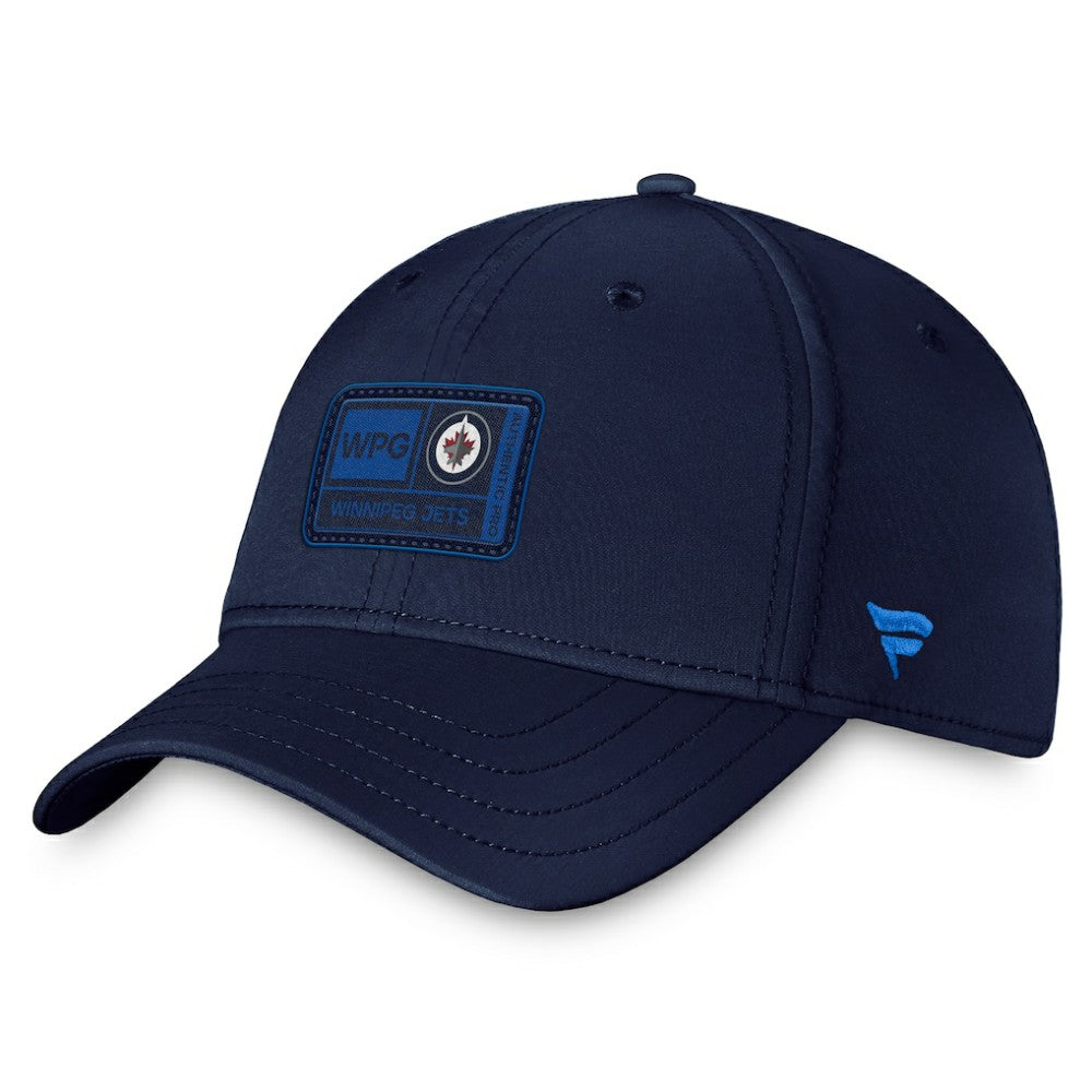 Winnipeg Jets Fanatics Authentic Pro Training Camp Flex Hat – Navy Online