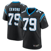 Carolina Panthers Nike Ikem Ekwonu Game Jersey