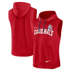 St. Louis Cardinals Nike Athletic Sleeveless Hooded T-Shirt | MLB Shop