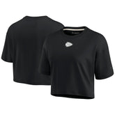 Kansas City Chiefs Fanatics Women's Elements Super Soft Boxy Cropped T-Shirt
