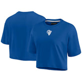 Los Angeles Rams Fanatics Women's Elements Super Soft Boxy Cropped T-Shirt