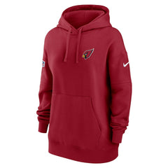 Arizona Cardinals Nike Women's 2023 Sideline Club Fleece Pullover Hoodie