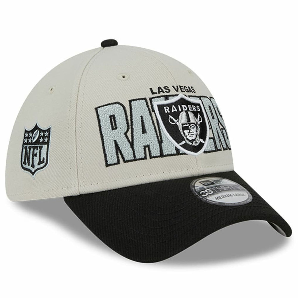 Las Vegas Raiders New Era 2023 NFL Draft 39THIRTY Flex Hat