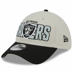 Las Vegas Raiders New Era 2023 NFL Draft 39THIRTY Flex Hat