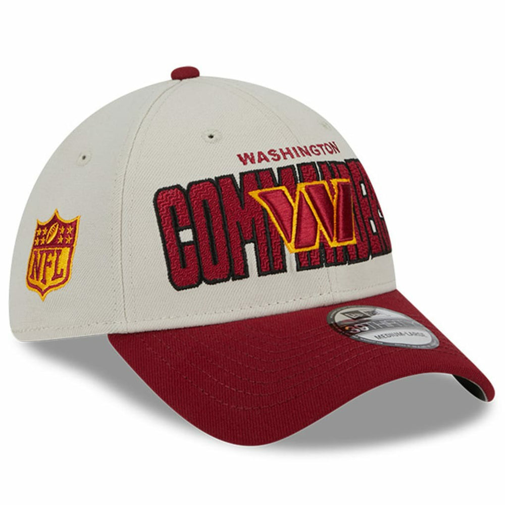 Washington Commanders New Era 2023 NFL Draft 39THIRTY Flex Hat