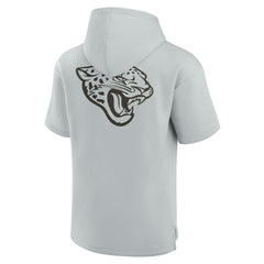 Jacksonville Jaguars Fanatics Unisex Elements Super Soft Fleece Short Sleeve Pullover Hoodie