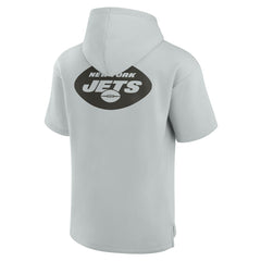 New York Jets Fanatics Unisex Elements Super Soft Fleece Short Sleeve Pullover Hoodie