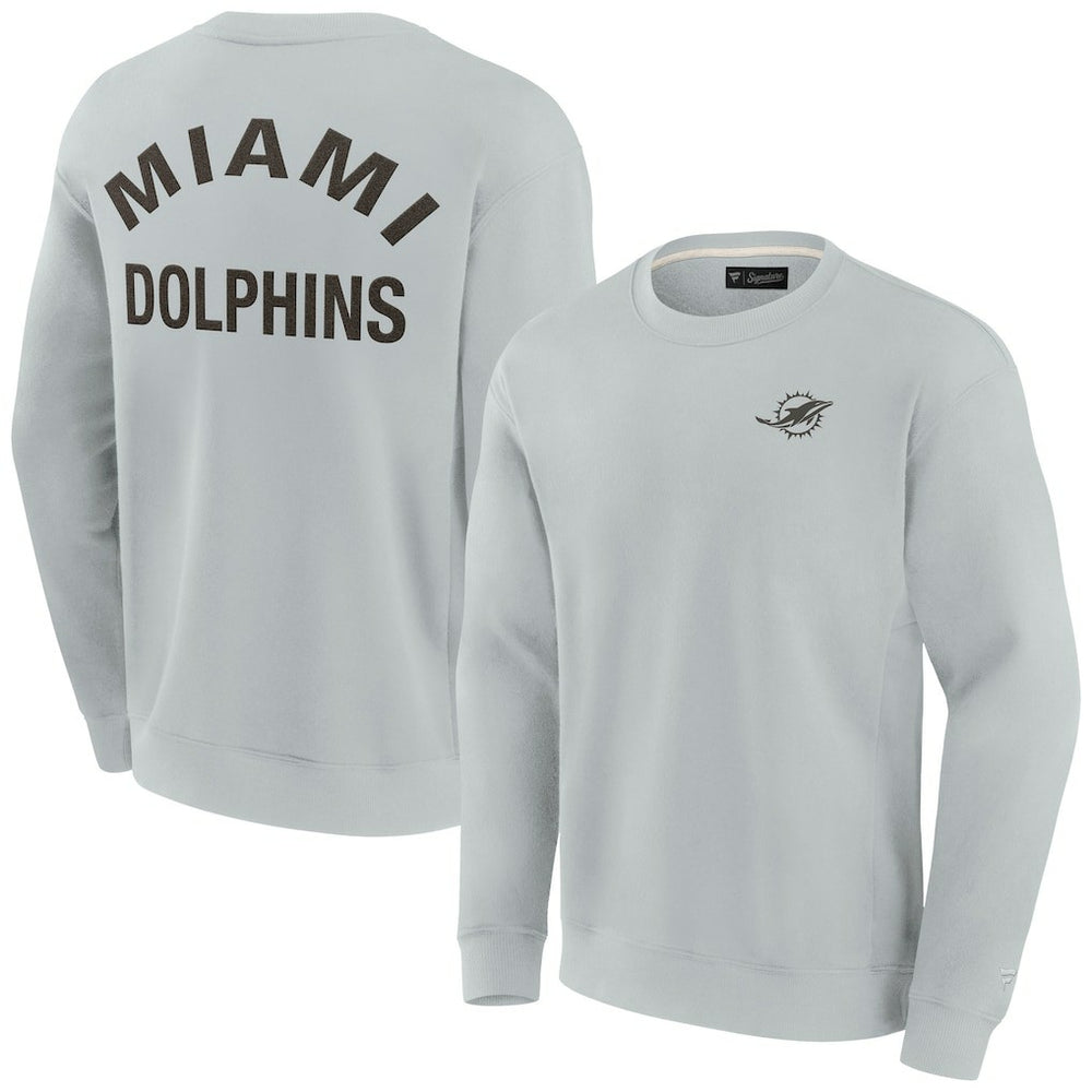 Miami Dolphins Fanatics Unisex Elements Super Soft Pullover Sweatshirt