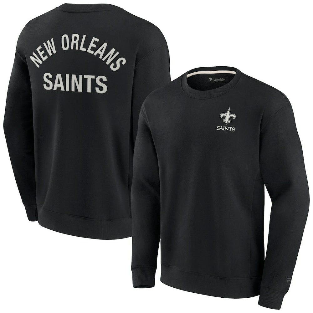 New Orleans Saints Fanatics Unisex Elements Super Soft Pullover Sweatshirt