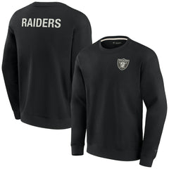 Las Vegas Raiders Fanatics Unisex Elements Super Soft Pullover Sweatshirt