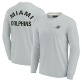 Miami Dolphins Fanatics Unisex Elements Super Soft Long Sleeve T-Shirt