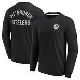 Pittsburgh Steelers Fanatics Unisex Elements Super Soft Long Sleeve T-Shirt