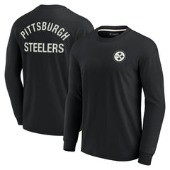 Pittsburgh Steelers Fanatics Unisex Elements Super Soft Long Sleeve T-Shirt