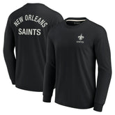 New Orleans Saints Fanatics Unisex Elements Super Soft Long Sleeve T-Shirt