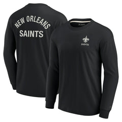 New Orleans Saints Fanatics Unisex Elements Super Soft Long Sleeve T-Shirt