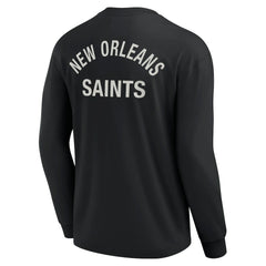 New Orleans Saints Fanatics Unisex Elements Super Soft Long Sleeve T-Shirt