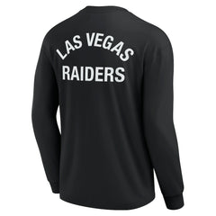 Las Vegas Raiders Fanatics Unisex Elements Super Soft Long Sleeve T-Shirt
