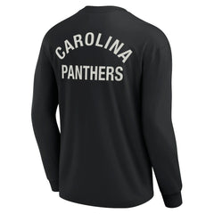 Carolina Panthers Fanatics Unisex Elements Super Soft Long Sleeve T-Shirt