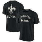 New Orleans Saints Fanatics Unisex Elements Super Soft Short Sleeve T-Shirt
