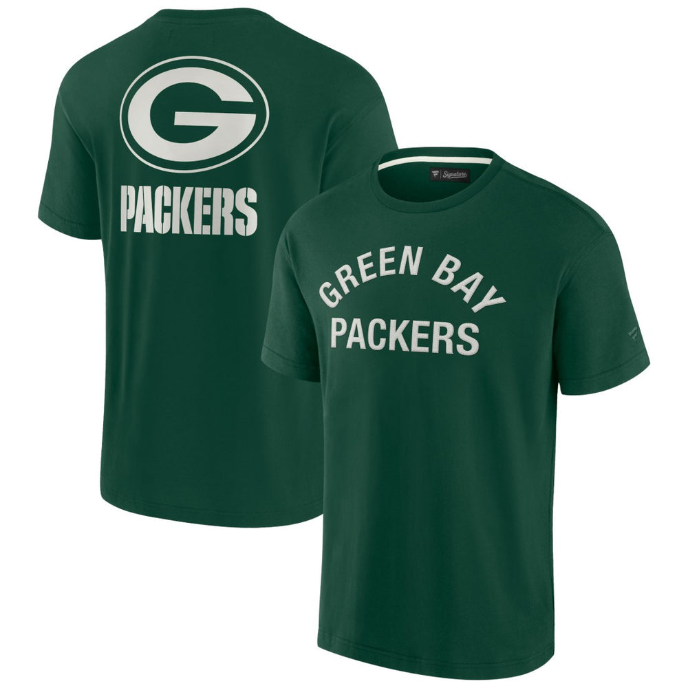 Green Bay Packers Fanatics Unisex Elements Super Soft Short Sleeve T-Shirt