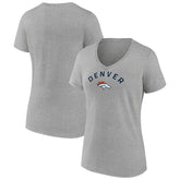 Denver Broncos Women's Team Arc V-Neck T-Shirt