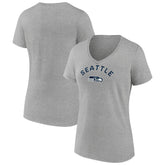 Seattle Seahawks Women's Team Arc V-Neck T-Shirt