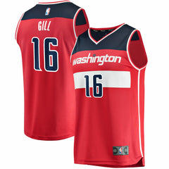 Anthony Gill Washington Wizards Fast Break Replica Jersey Online