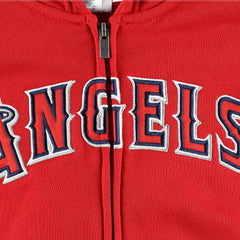Los Angeles Angels Youth Wordmark Full-Zip Fleece Hoodie | MLB US