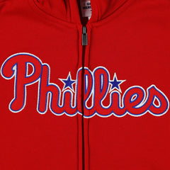 Philadelphia Phillies Youth Wordmark Full-Zip Fleece Hoodie | MLB Sale