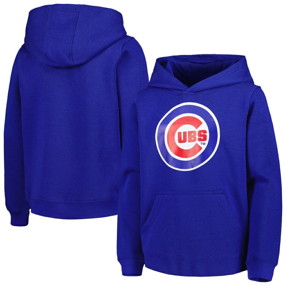 Chicago Cubs Youth Team Primary Logo Pullover Hoodie | MLB On Sale
