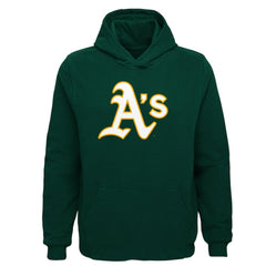 Athletics Youth Team Primary Logo Pullover Hoodie | MLB US