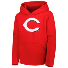 Cincinnati Reds Youth Team Primary Logo Pullover Hoodie | MLB On Sale