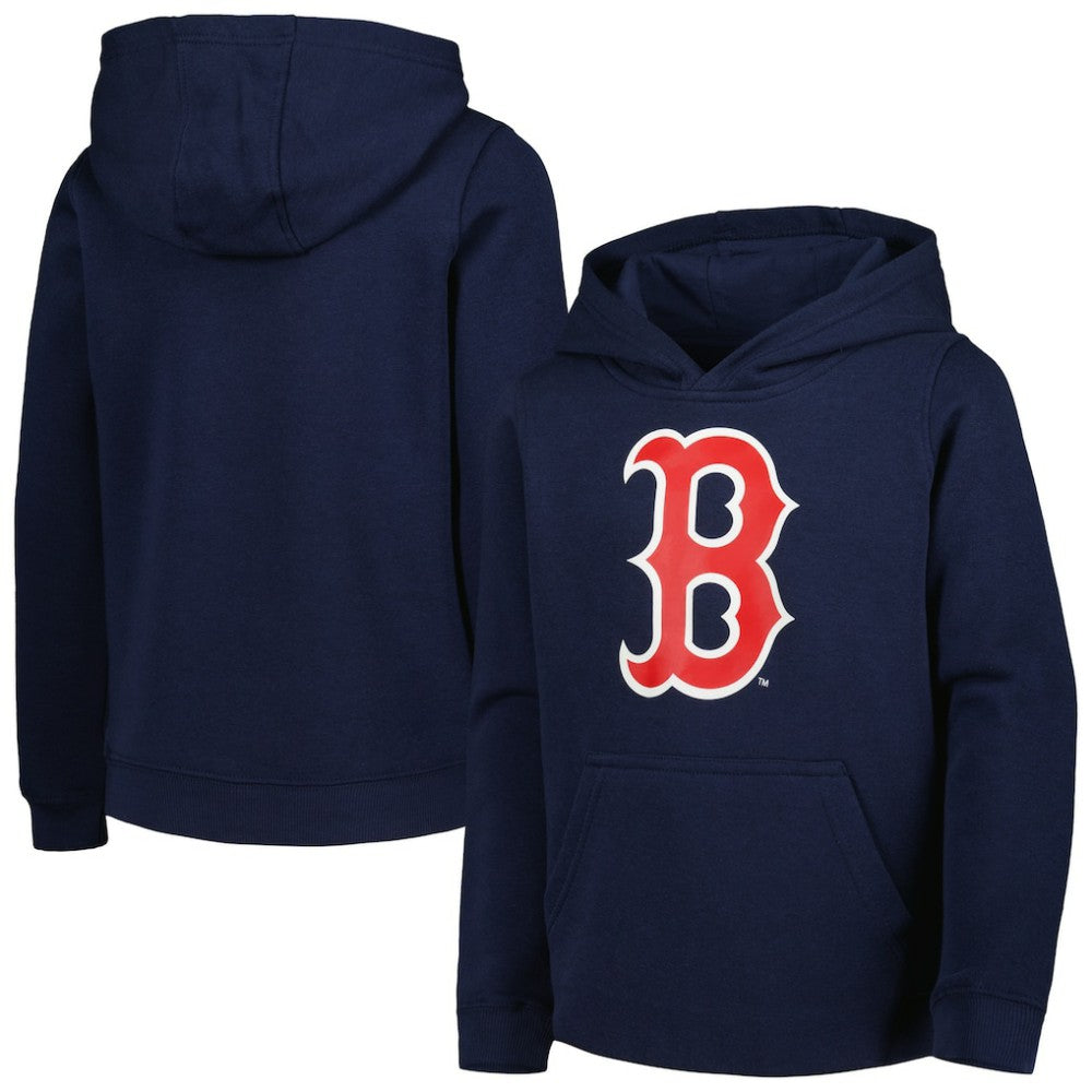 Boston Red Sox Youth Team Primary Logo Pullover Hoodie | MLB New