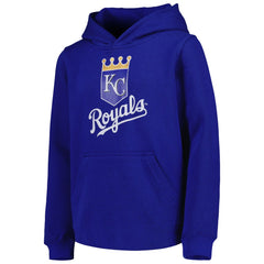 Kansas City Royals Youth Team Primary Logo Pullover Hoodie | MLB US