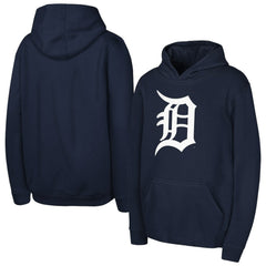Detroit Tigers Youth Team Primary Logo Pullover Hoodie | MLB Near me