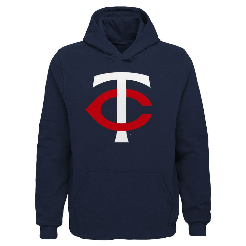 Minnesota Twins Youth Team Primary Logo Pullover Hoodie | MLB On Sale