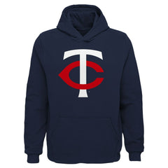 Minnesota Twins Youth Team Primary Logo Pullover Hoodie | MLB On Sale
