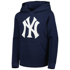 New York Yankees Youth Team Primary Logo Pullover Hoodie | MLB Outlet