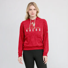 San Francisco 49ers Nike Women's Rewind Gym Vintage Lightweight Pullover Hoodie