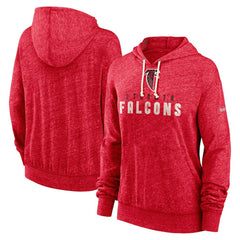 Atlanta Falcons Nike Women's Rewind Gym Vintage Lightweight Pullover Hoodie