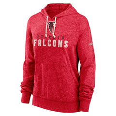 Atlanta Falcons Nike Women's Rewind Gym Vintage Lightweight Pullover Hoodie