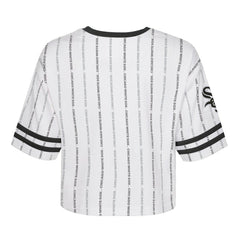 Chicago White Sox Girls Youth Ball Striped T-Shirt | MLB Discount