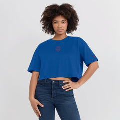 Chicago Cubs Fanatics Women's Elements Super Soft Boxy Cropped T-Shirt | MLB US