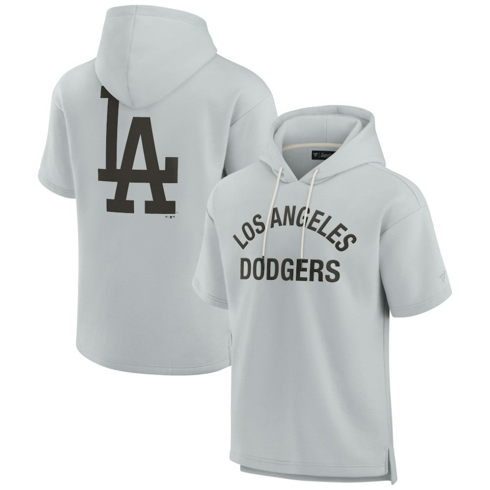 Los Angeles Dodgers Fanatics Unisex Elements Super Soft Fleece Short Sleeve Pullover Hoodie | MLB Sale
